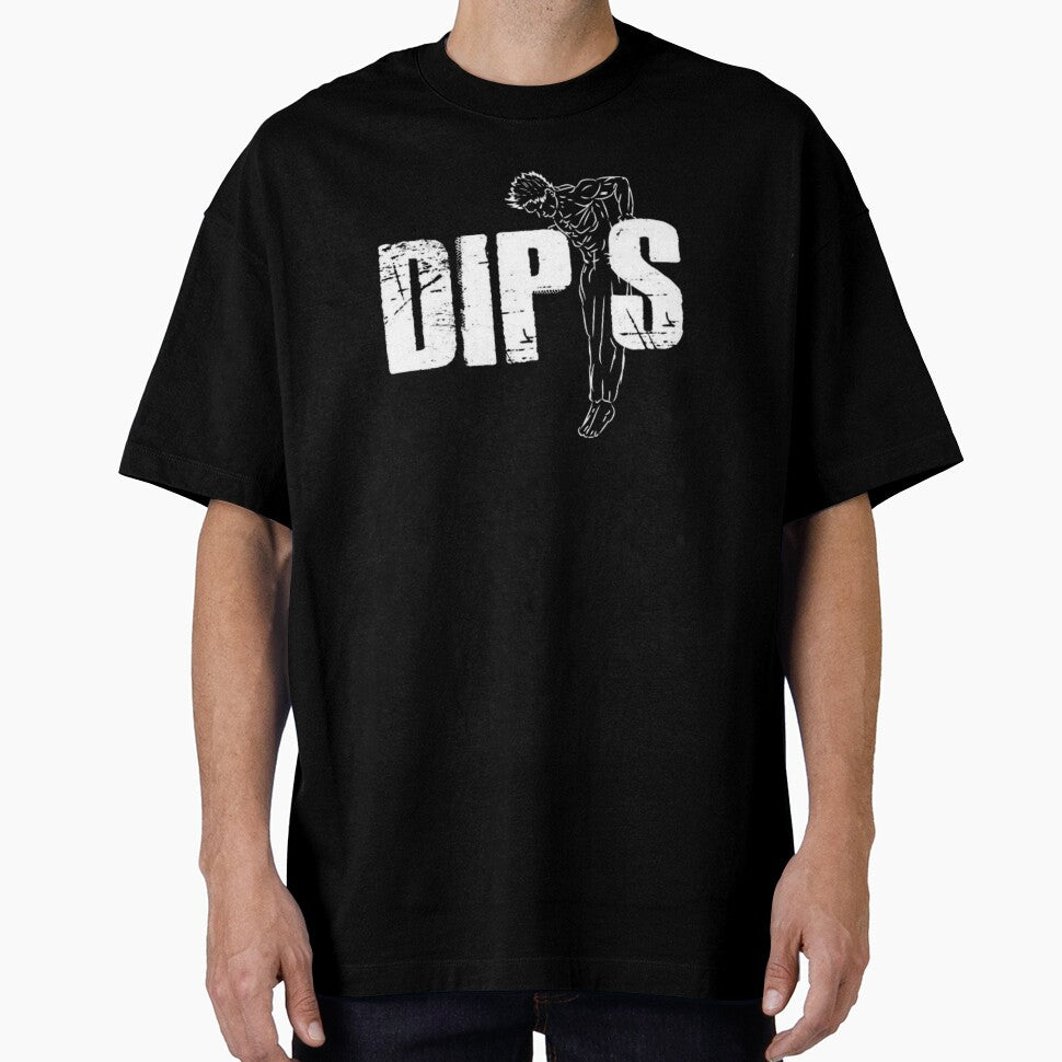 Dips Workout Art – Bodyweight Training Fitness Illustration by HYSTOREGYMWEAR T-Shirts, Hoodie, Sweatshirt (Image 1)