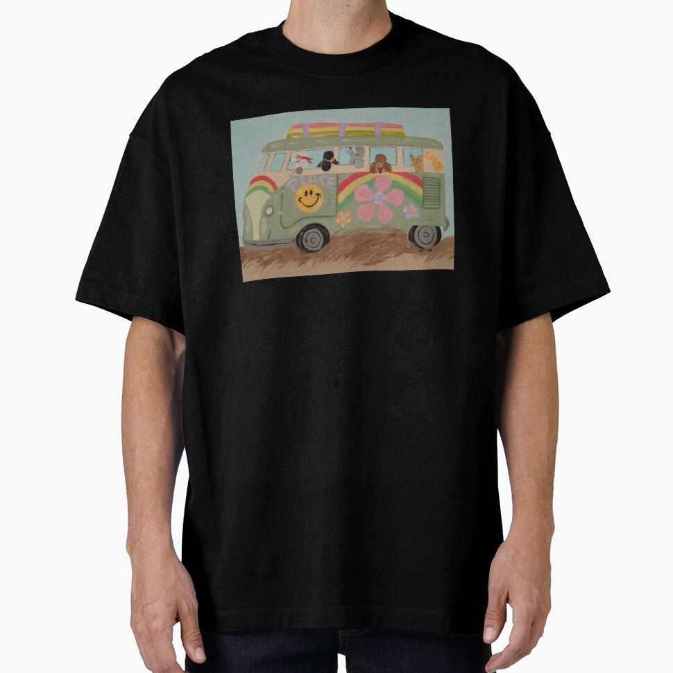 Poodles in Hippie Van by Squirreldumplings