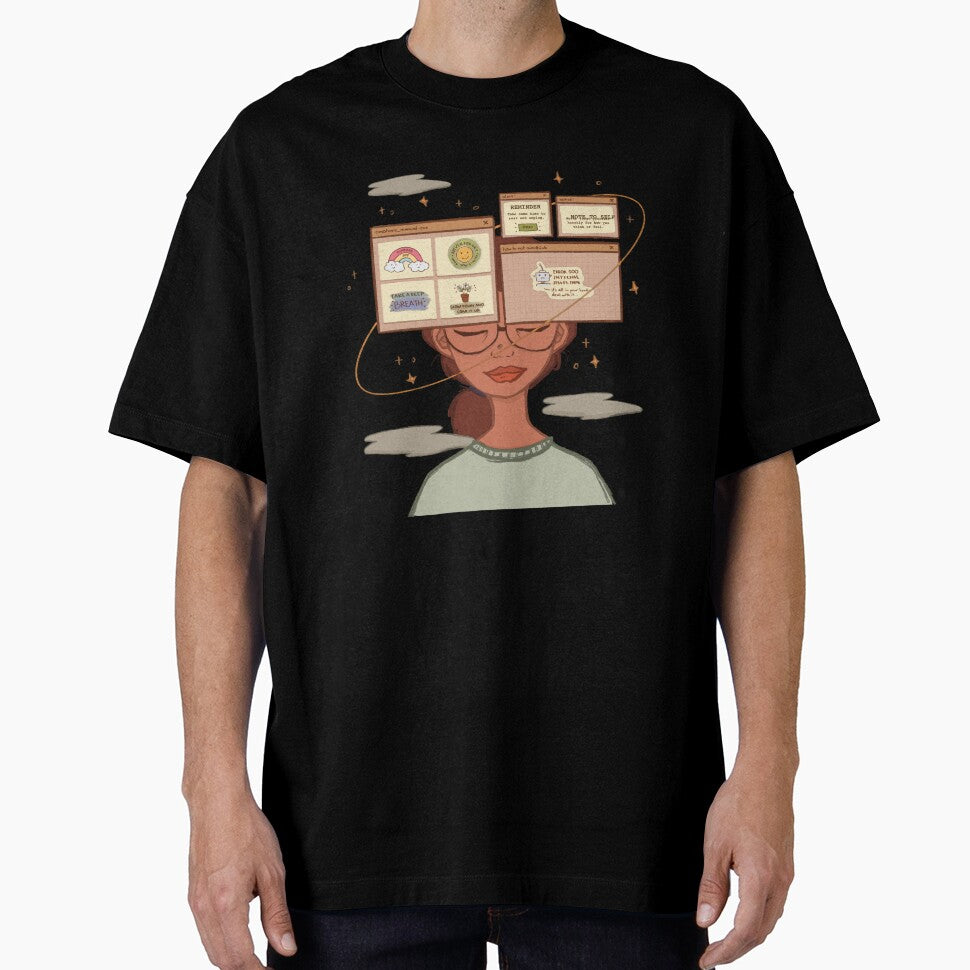 Overthinking by kikooart27 T-Shirts, Hoodie, Sweatshirt | BlankRebels.com (Image 1)