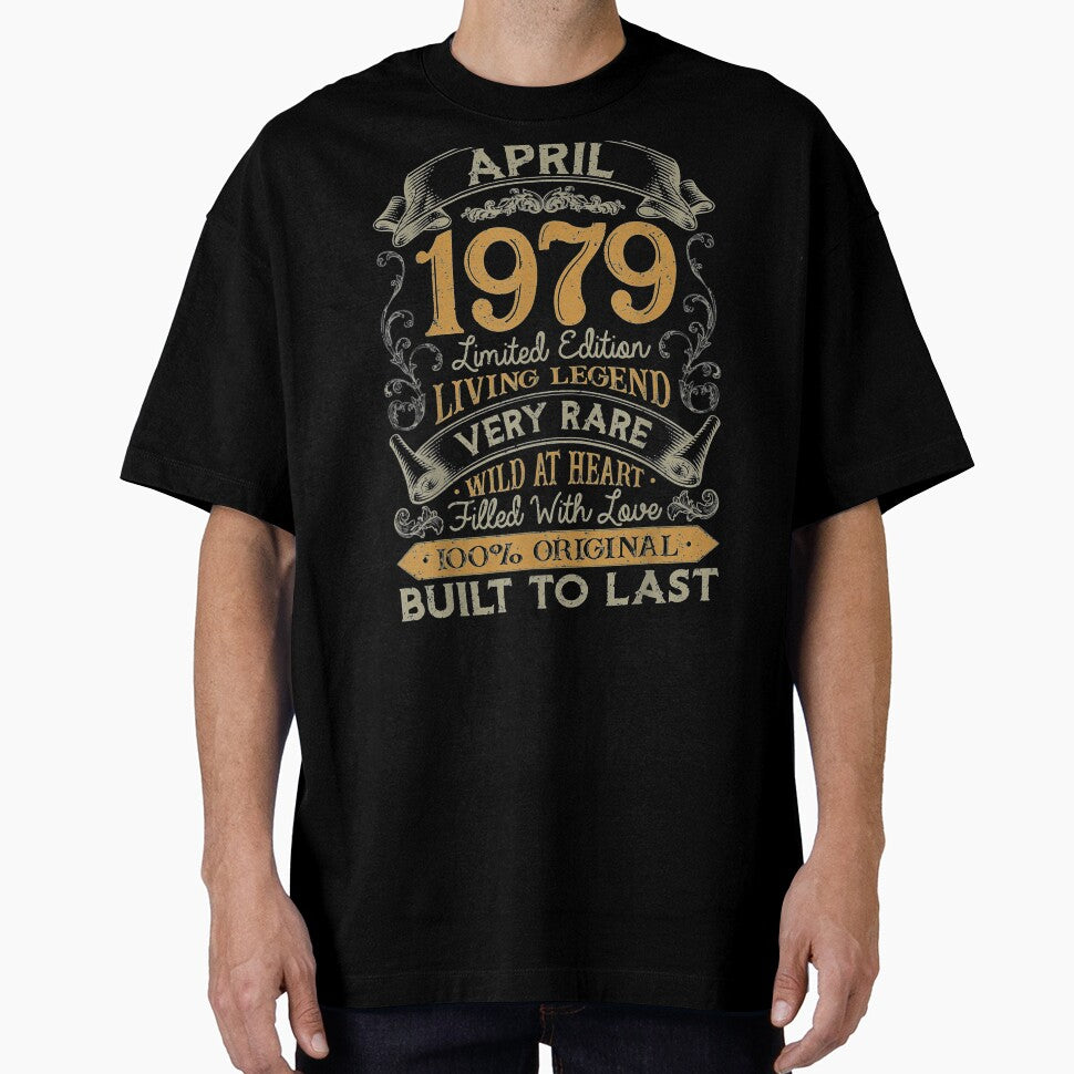 42nd 42 Years Old Retro Vintage April 1979 T-Shirts, Hoodie, Sweatshirt