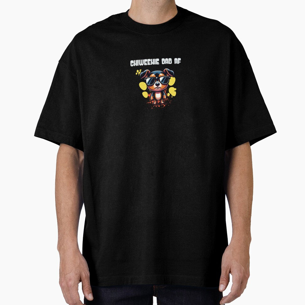 Chiweenie Dad AF by Aurathreads2 T-Shirts, Hoodie, Sweatshirt | BlankRebels.com (Image 1)