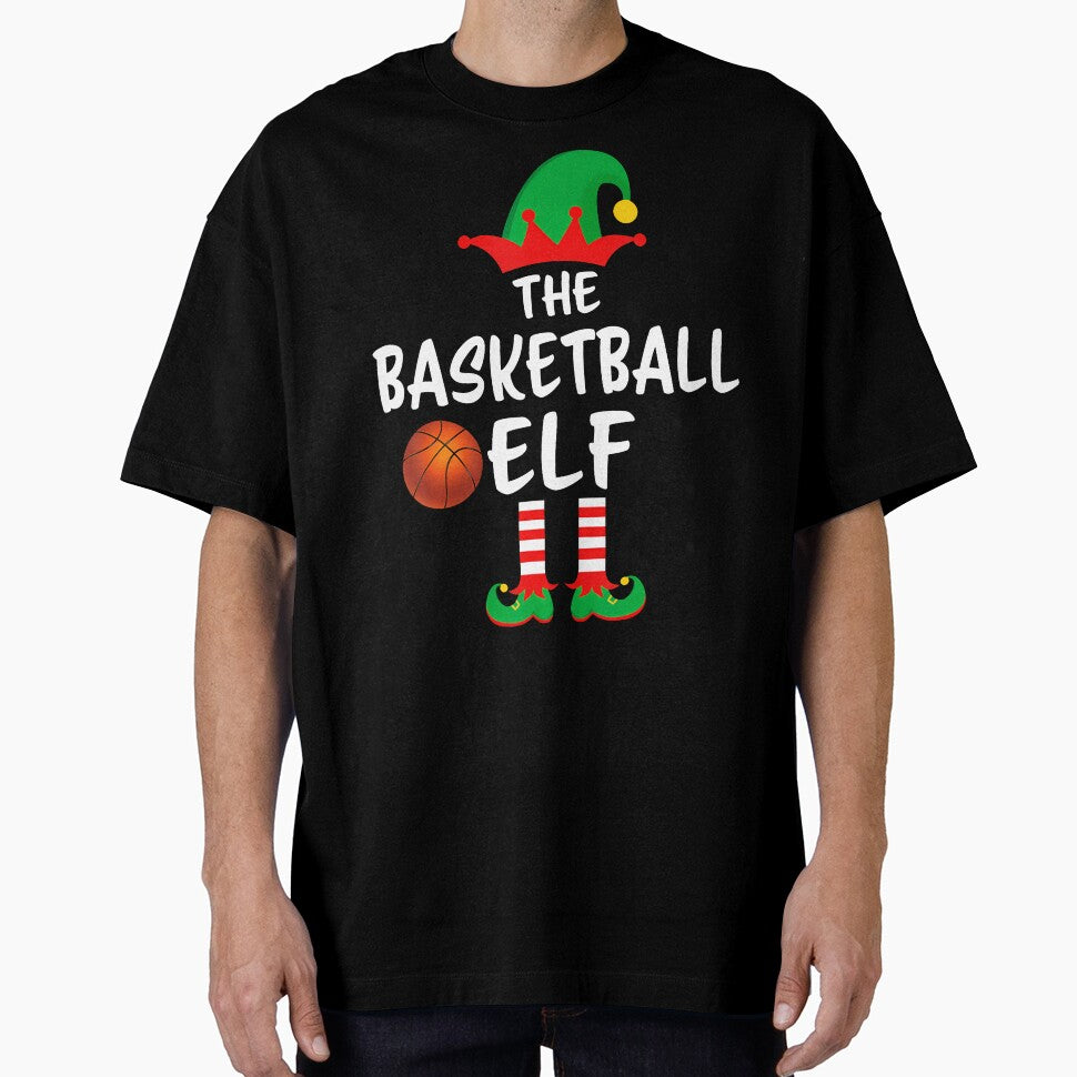 The Basketball Elf Matching Family Christmas by MavisJoseph T-Shirts, Hoodie, Sweatshirt | BlankRebels.com (Image 1)