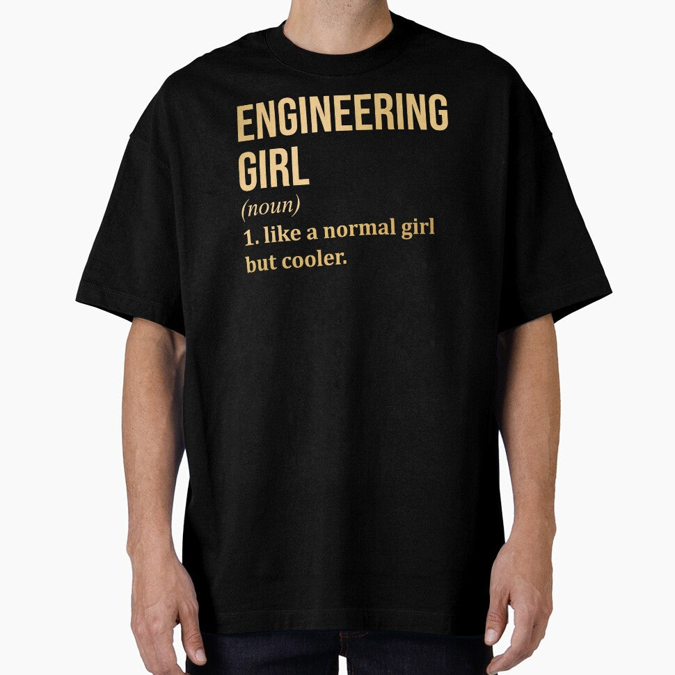 Engineering Girl Definition in Gold by XCIV T-Shirts, Hoodie, Sweatshirt | BlankRebels.com (Image 1)