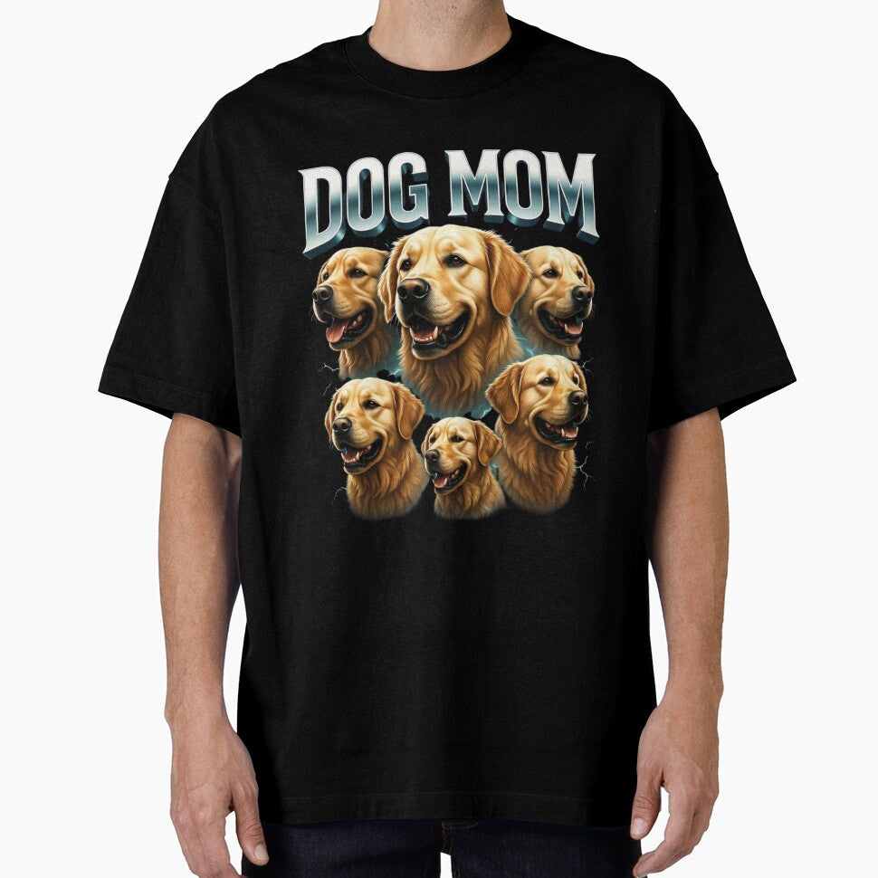 Vintage Golden Retriever Heritage 90s Rap Tee Aesthetic by GrumpySableye
