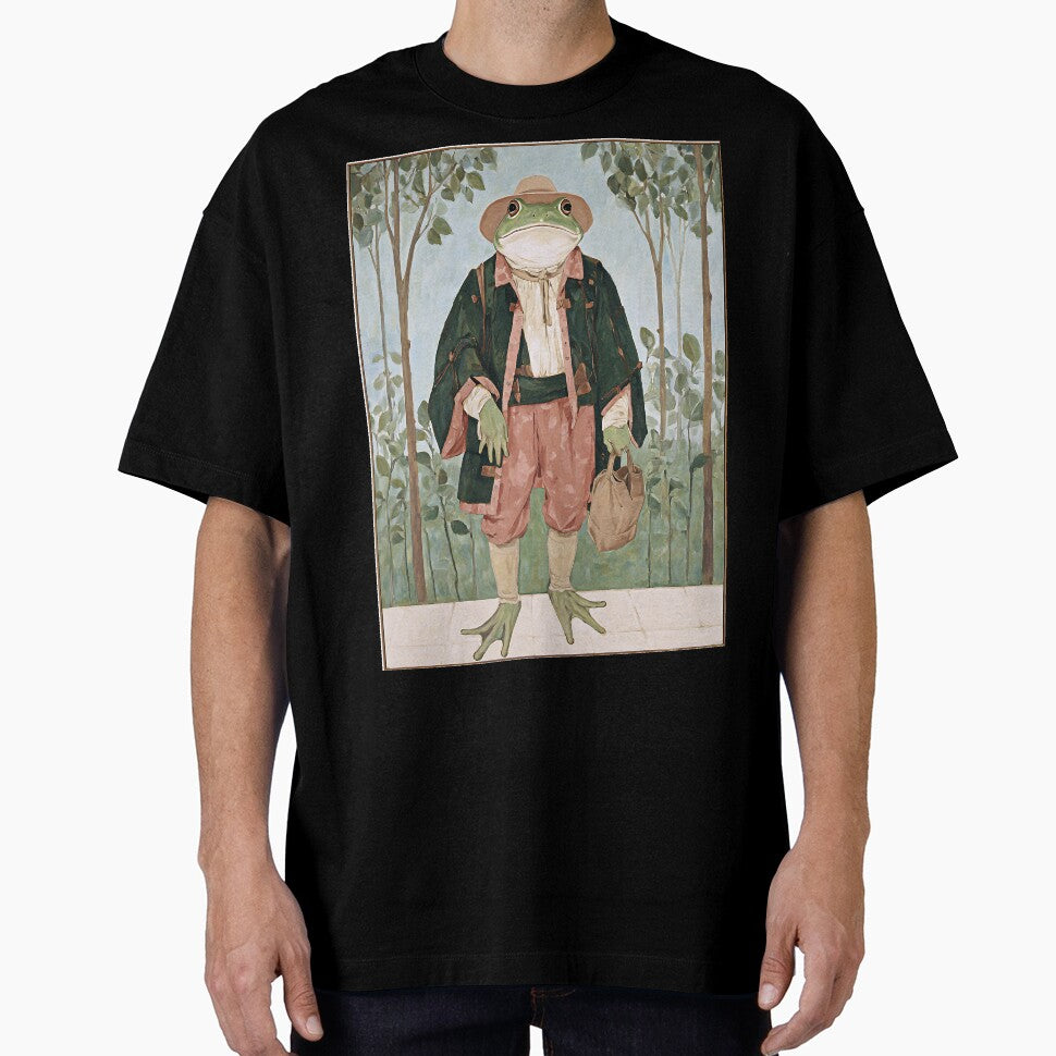 The Charming Cottagecore Frog by bapupa T-Shirts, Hoodie, Sweatshirt | BlankRebels.com (Image 1)