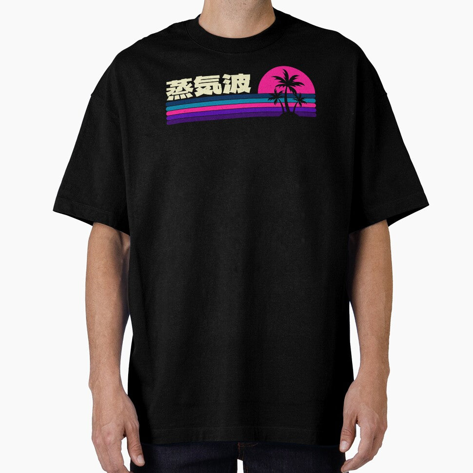 Vaporwave Japanese by artworkbyrihen T-Shirts, Hoodie, Sweatshirt | BlankRebels.com (Image 1)