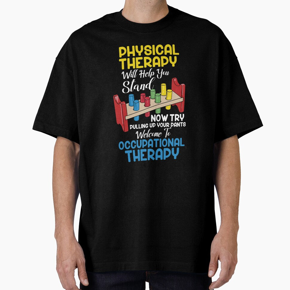 Occupational Therapy Assistant - Therapy Humor by Sandra78 T-Shirts, Hoodie, Sweatshirt | BlankRebels.com (Image 1)