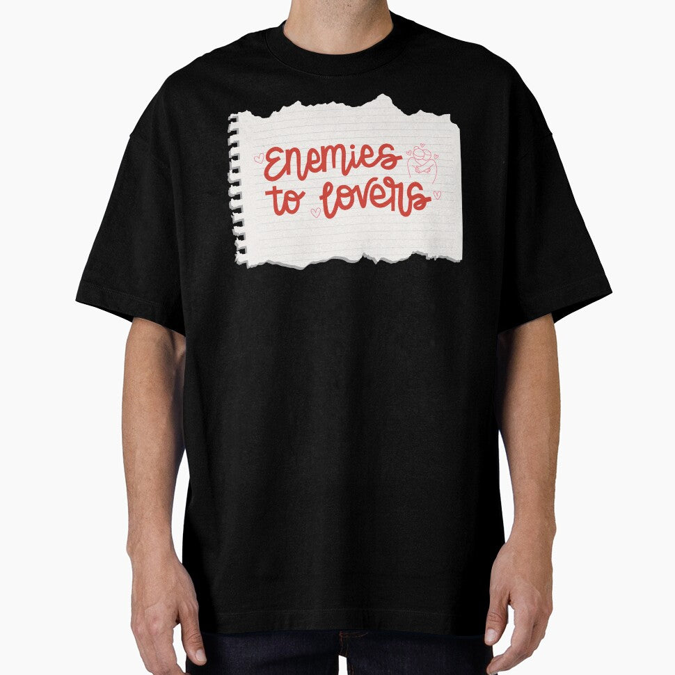 Enemies to Lovers Romance Trope by CaitlinCherise T-Shirts, Hoodie, Sweatshirt | BlankRebels.com (Image 1)