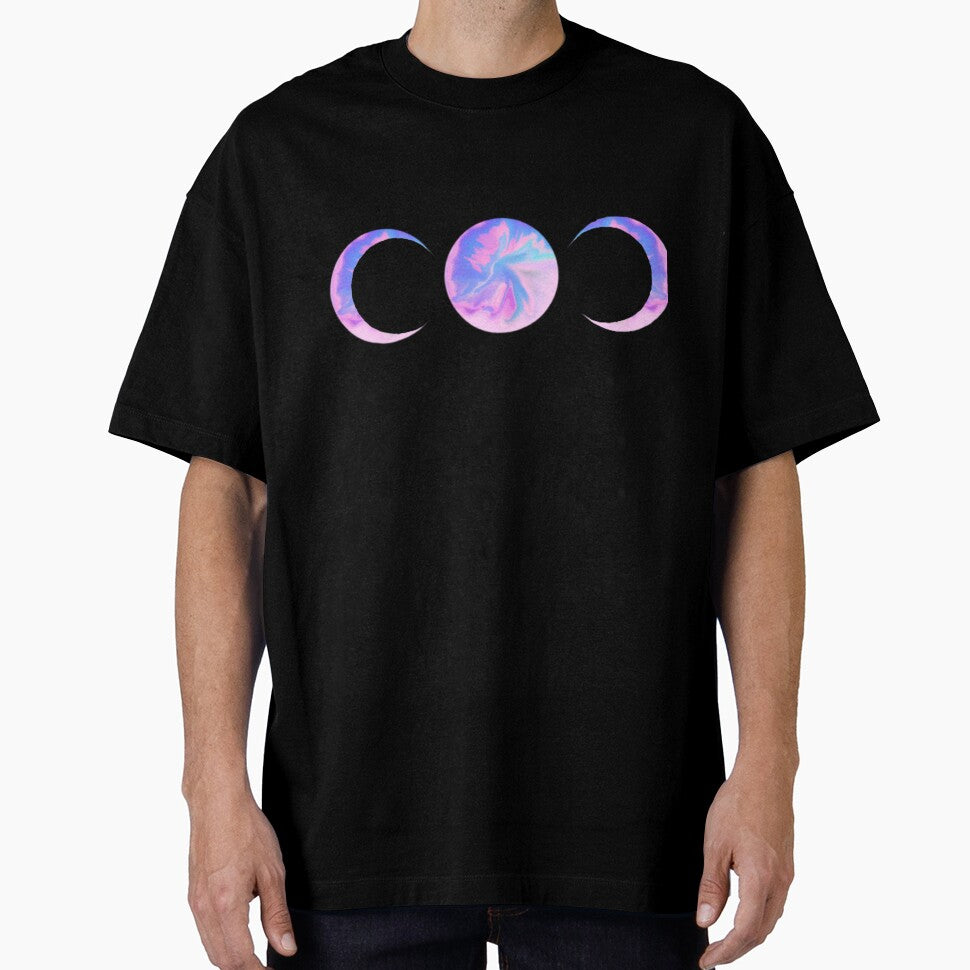 The dye trippy moon phase by Artistkhg T-Shirts, Hoodie, Sweatshirt | BlankRebels.com (Image 1)