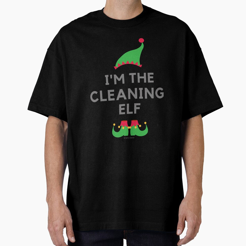 The Cleaning Elf, Funny Cleaning Humor by SavvyCleaner T-Shirts, Hoodie, Sweatshirt | BlankRebels.com (Image 1)