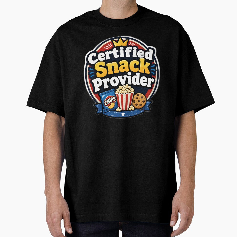 Certified Snack Provider Dad Shirt by SVARCreations