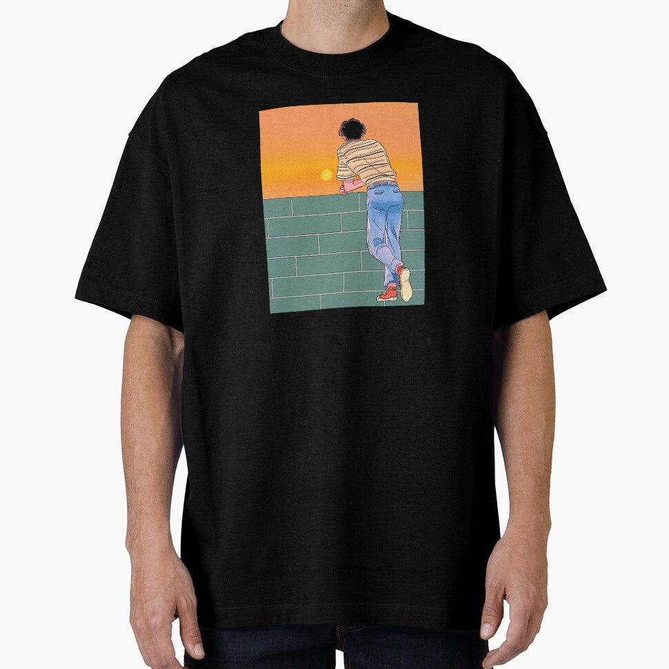 Boy watching sunset by Thedigital91 T-Shirts, Hoodie, Sweatshirt | BlankRebels.com (Image 1)