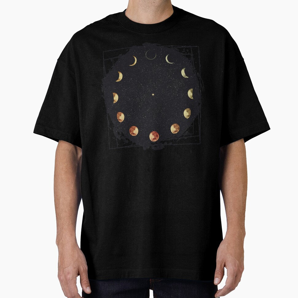 Moon phases by psychoshadow T-Shirts, Hoodie, Sweatshirt | BlankRebels.com (Image 1)