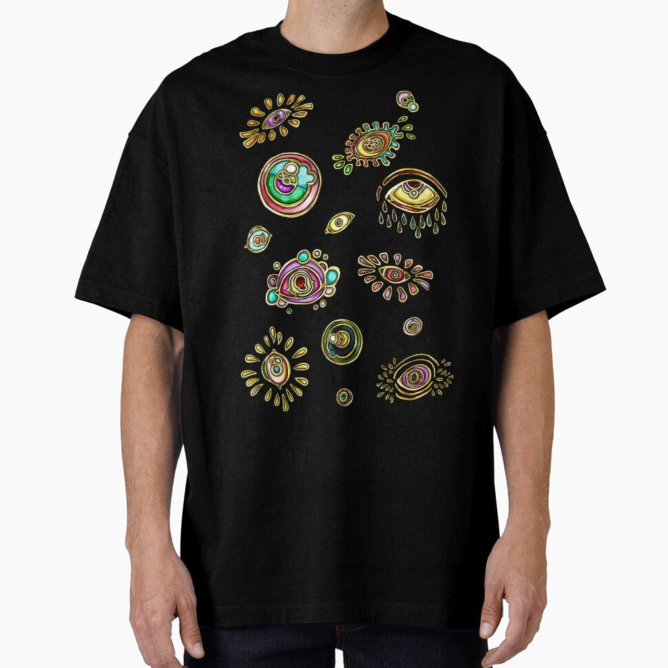 Gold Deco Eyes by werewolfmack T-Shirts, Hoodie, Sweatshirt | BlankRebels.com (Image 1)