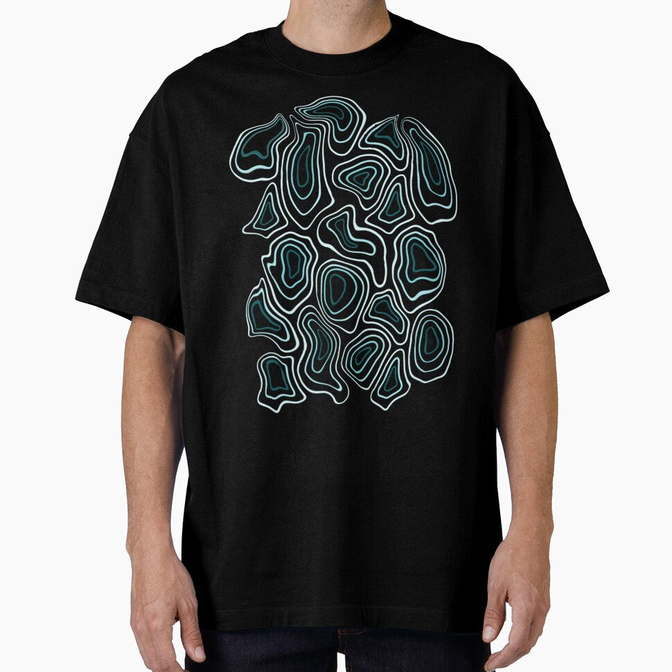 Green Minimalist Geode Drawing by velvetearth T-Shirts, Hoodie, Sweatshirt | BlankRebels.com (Image 1)