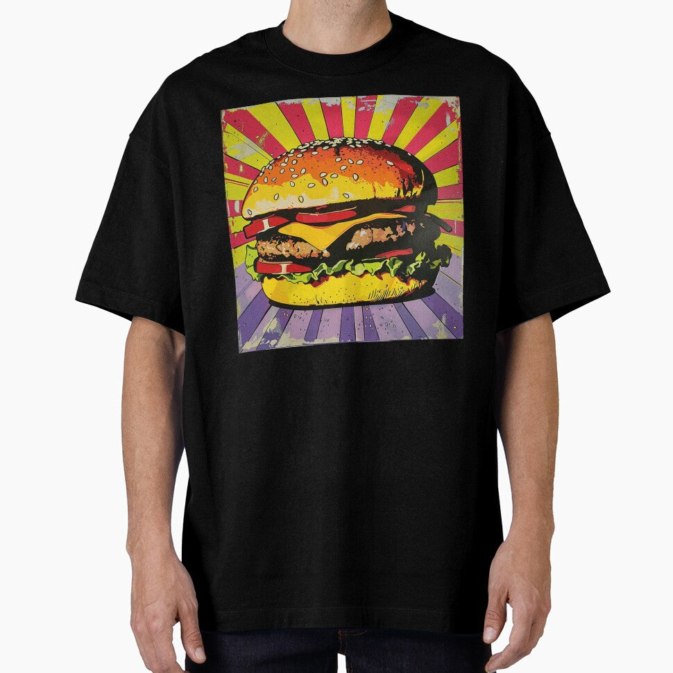 Hamburger Pop Art 1 by AstroRisq