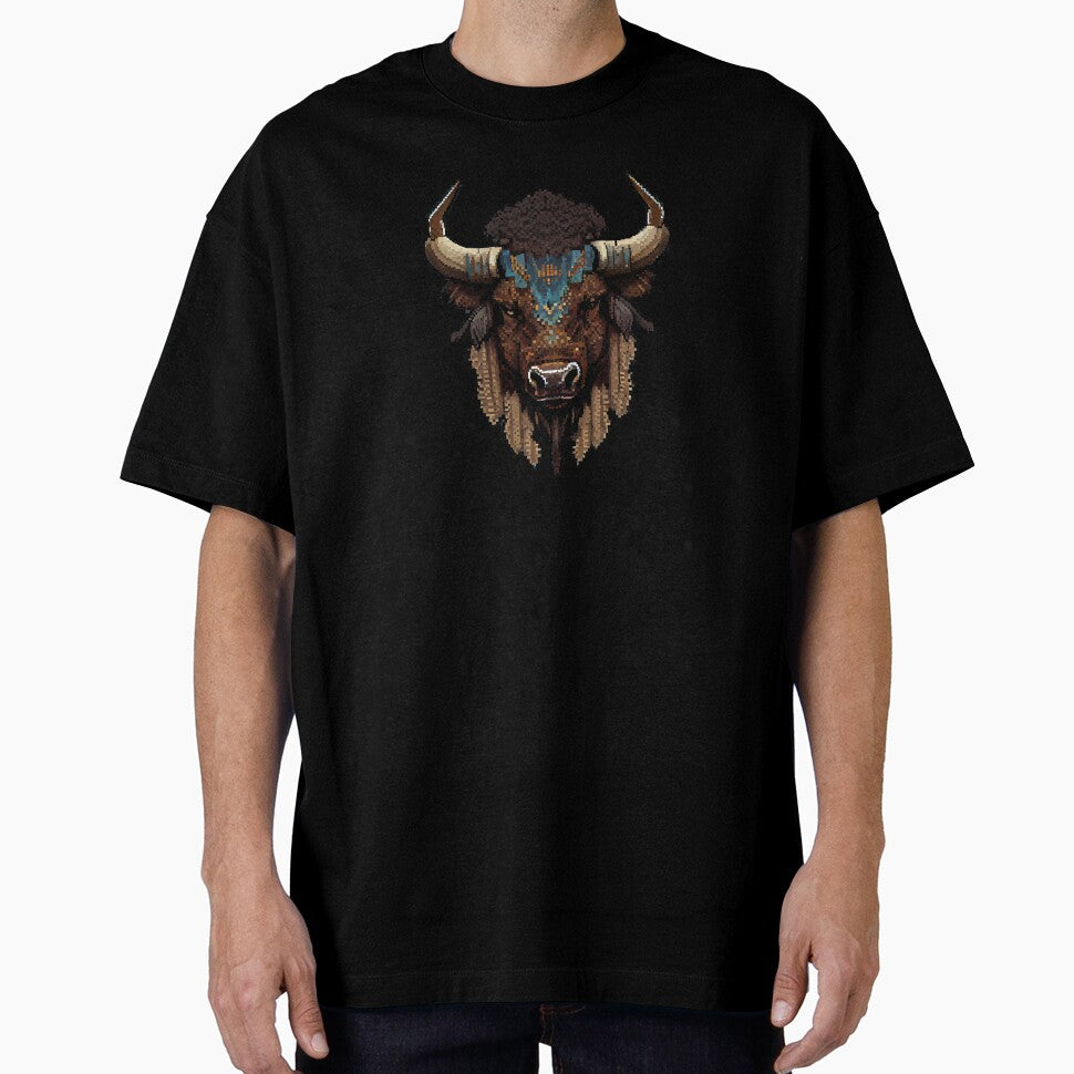 Pixel art BISON. by Pixelarium
