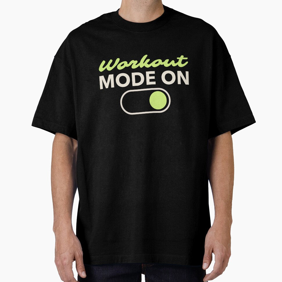Workout MODE ON by Dylanosaur T-Shirts, Hoodie, Sweatshirt | BlankRebels.com (Image 1)