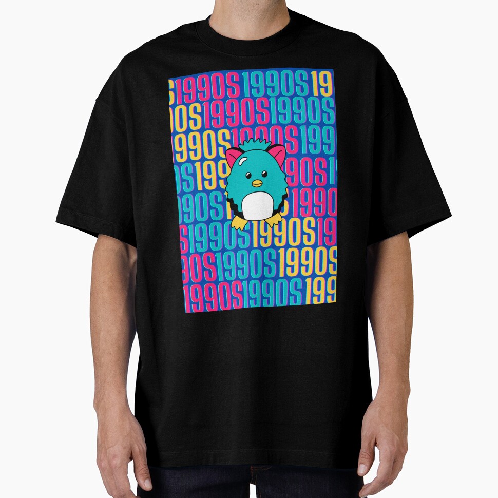 1990s retro design 32 - Dark Blue Background by PunjabanJatti T-Shirts, Hoodie, Sweatshirt | BlankRebels.com (Image 1)