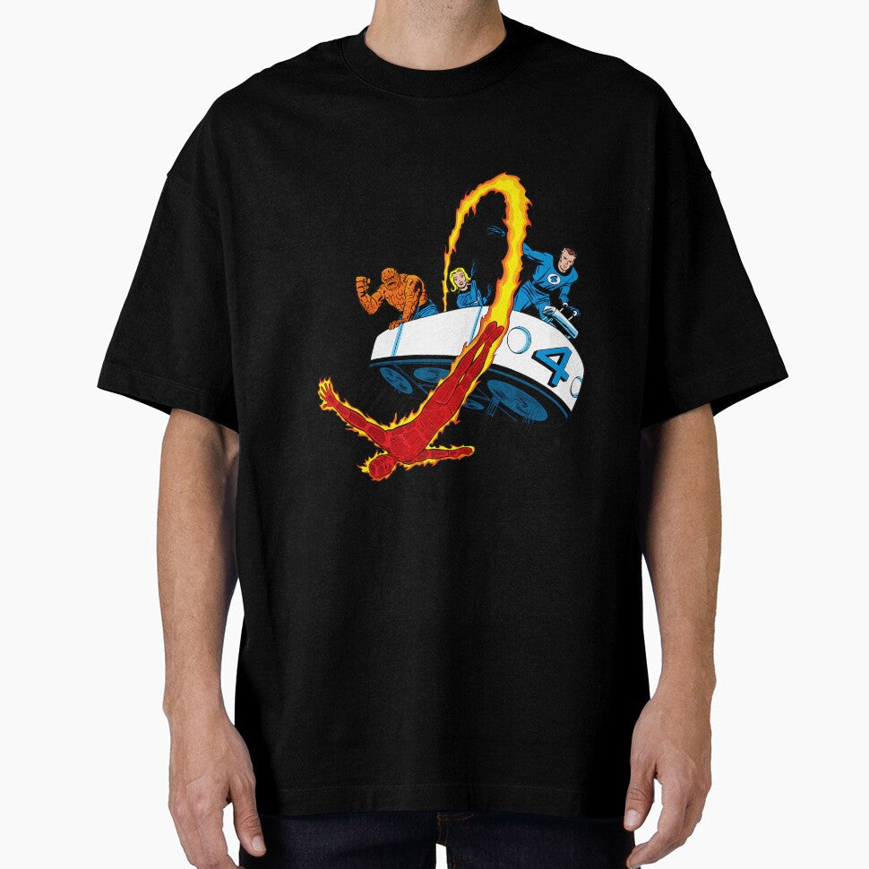 Fantastic Four Fantasticar Team by Elemson T-Shirts, Hoodie, Sweatshirt | BlankRebels.com (Image 1)