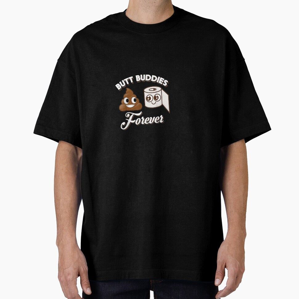Poop Emoji Toilet Paper Butt Buddies T-Shirts, Hoodie, Sweatshirt