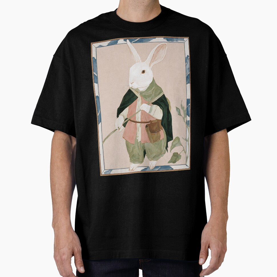 Cozy Cottagecore Rabbit by bapupa T-Shirts, Hoodie, Sweatshirt | BlankRebels.com (Image 1)