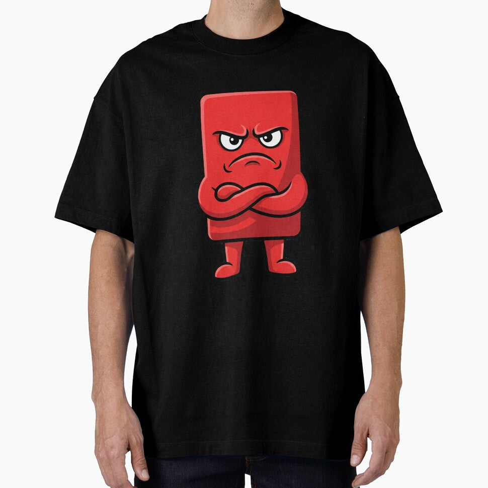 Grumpy Red Card Funny Soccer Referee Gift by BoyleDesignShop