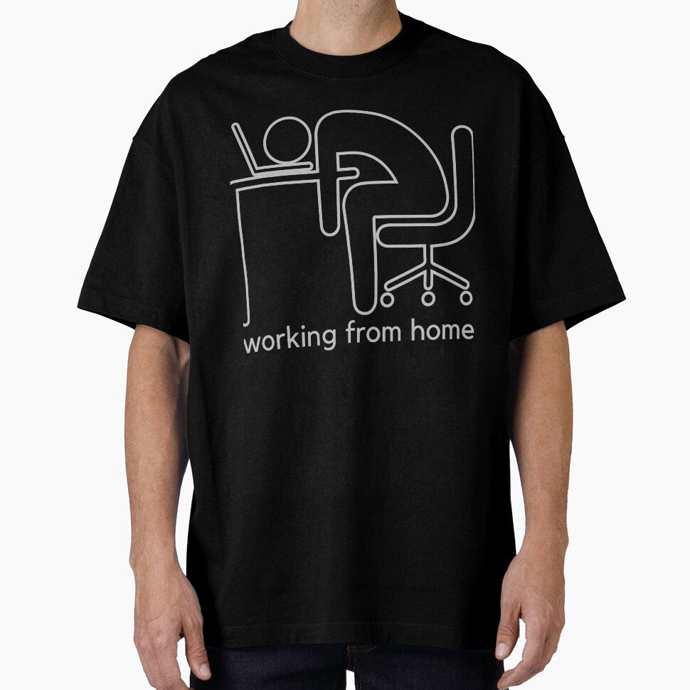WORKING FROM HOME by DeeATX T-Shirts, Hoodie, Sweatshirt | BlankRebels.com (Image 1)