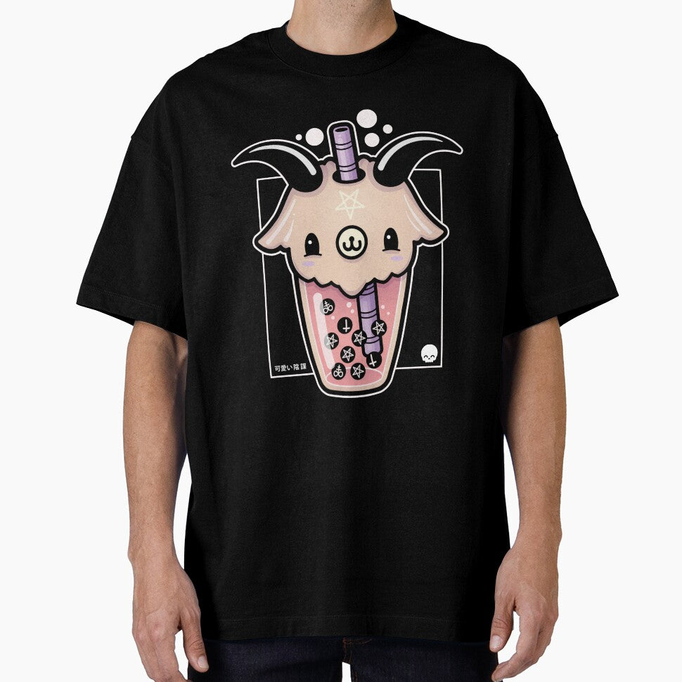 Baphomet Boba Buddies Kawaii Krypt T-Shirts, Hoodie, Sweatshirt