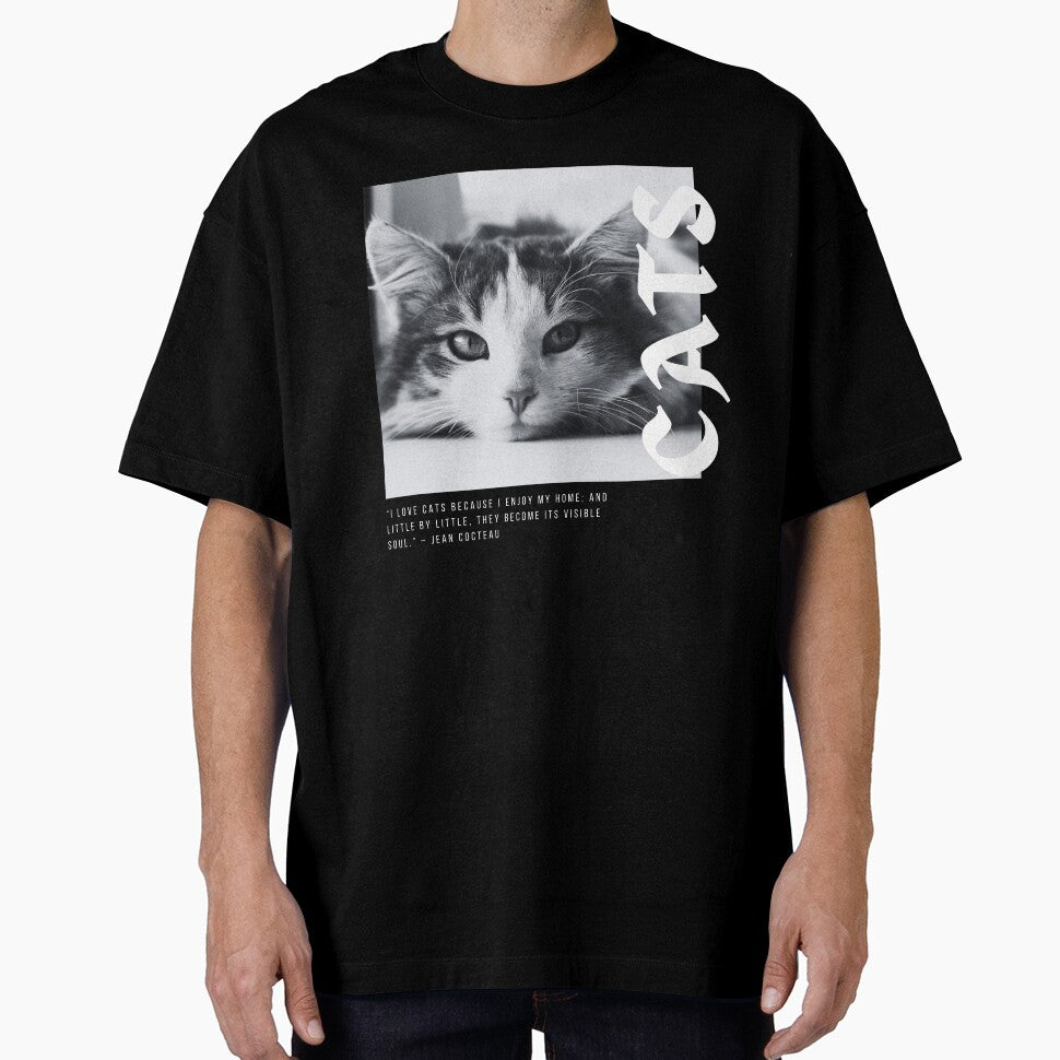 Cats with a Quote Streetwear Inspired Design by quinellie T-Shirts, Hoodie, Sweatshirt | BlankRebels.com (Image 1)