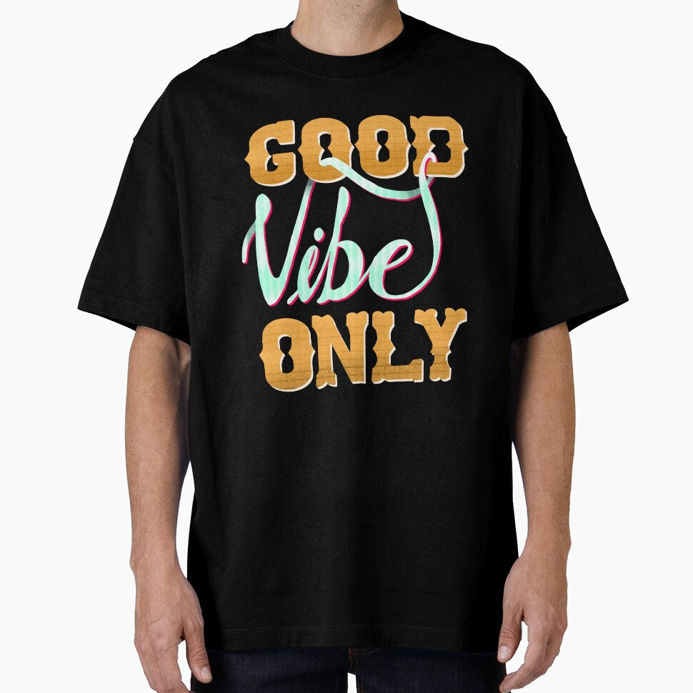 Good Vibe Only - Custom hand lettering by designsoln1 T-Shirts, Hoodie, Sweatshirt | BlankRebels.com (Image 1)