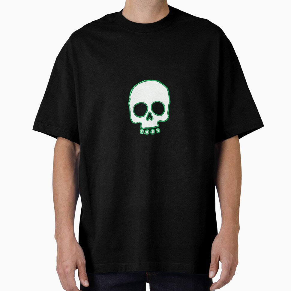 Green Neon Skull by DylanFarrell T-Shirts, Hoodie, Sweatshirt | BlankRebels.com (Image 1)