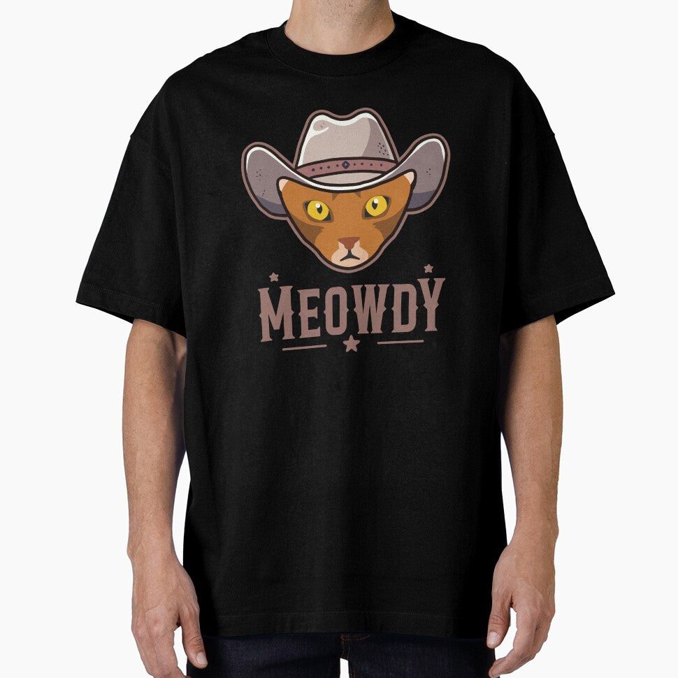 Abyssinian Cat Meowdy by Clara Hollins T-Shirts, Hoodie, Sweatshirt | BlankRebels.com (Image 1)