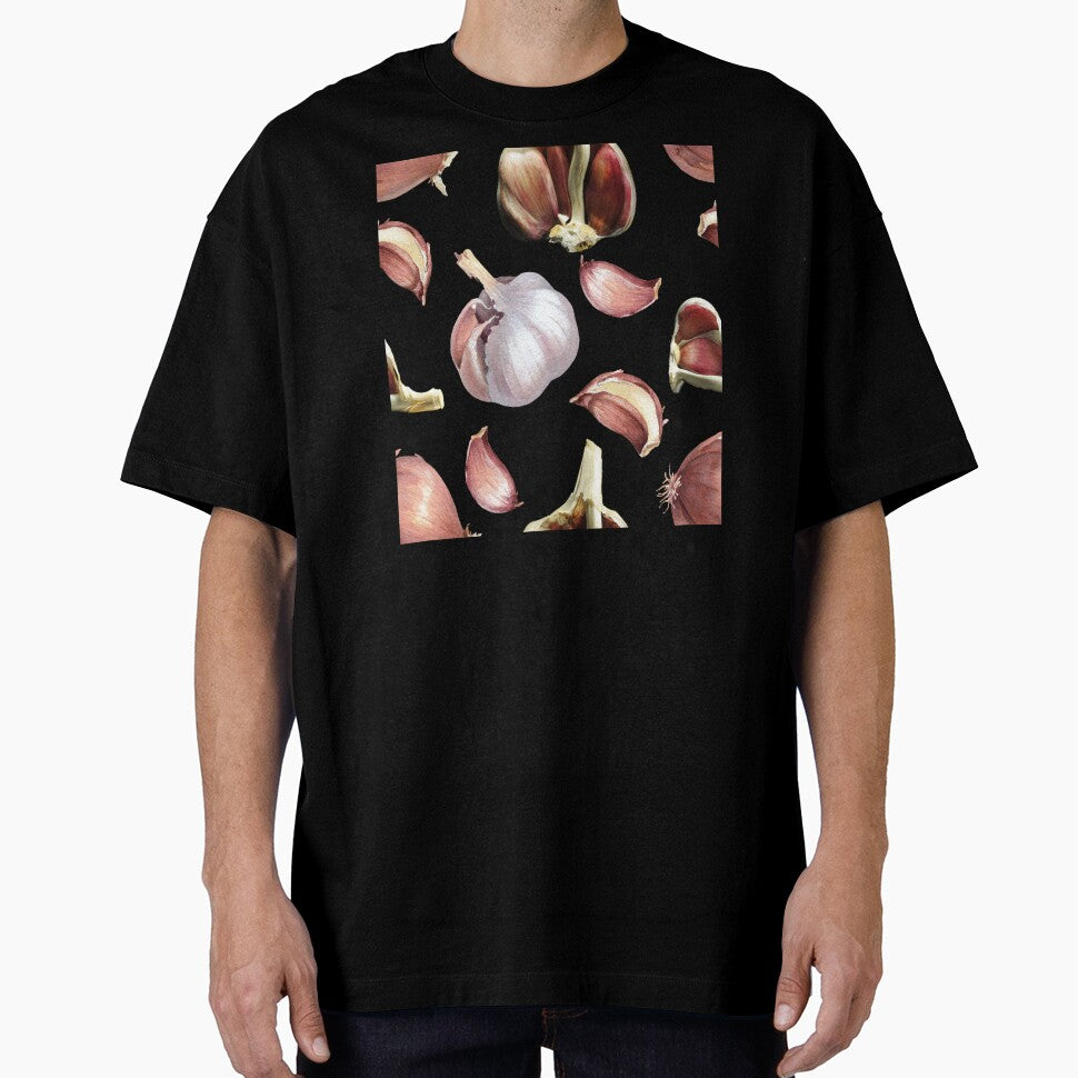 garlic pattern by virilamissa T-Shirts, Hoodie, Sweatshirt | BlankRebels.com (Image 1)