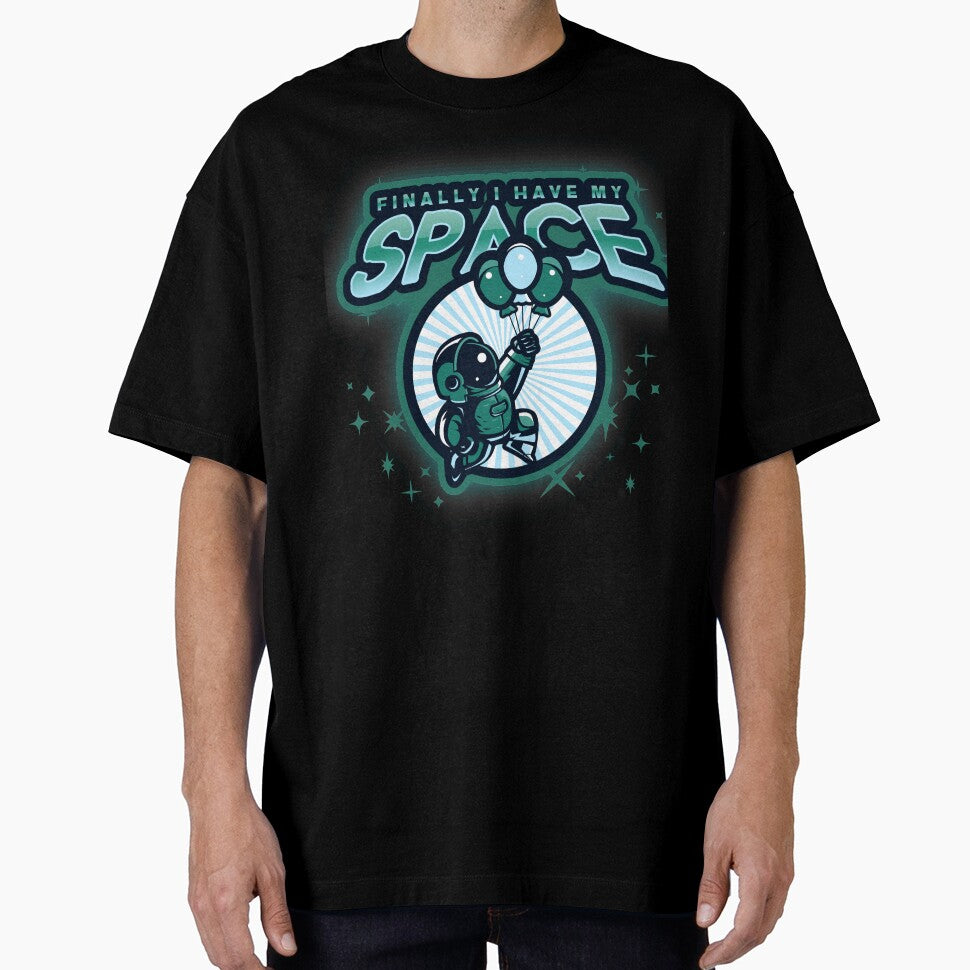 Finally I Have My Space- Astronaut With Balloons by joabaj T-Shirts, Hoodie, Sweatshirt | BlankRebels.com (Image 1)