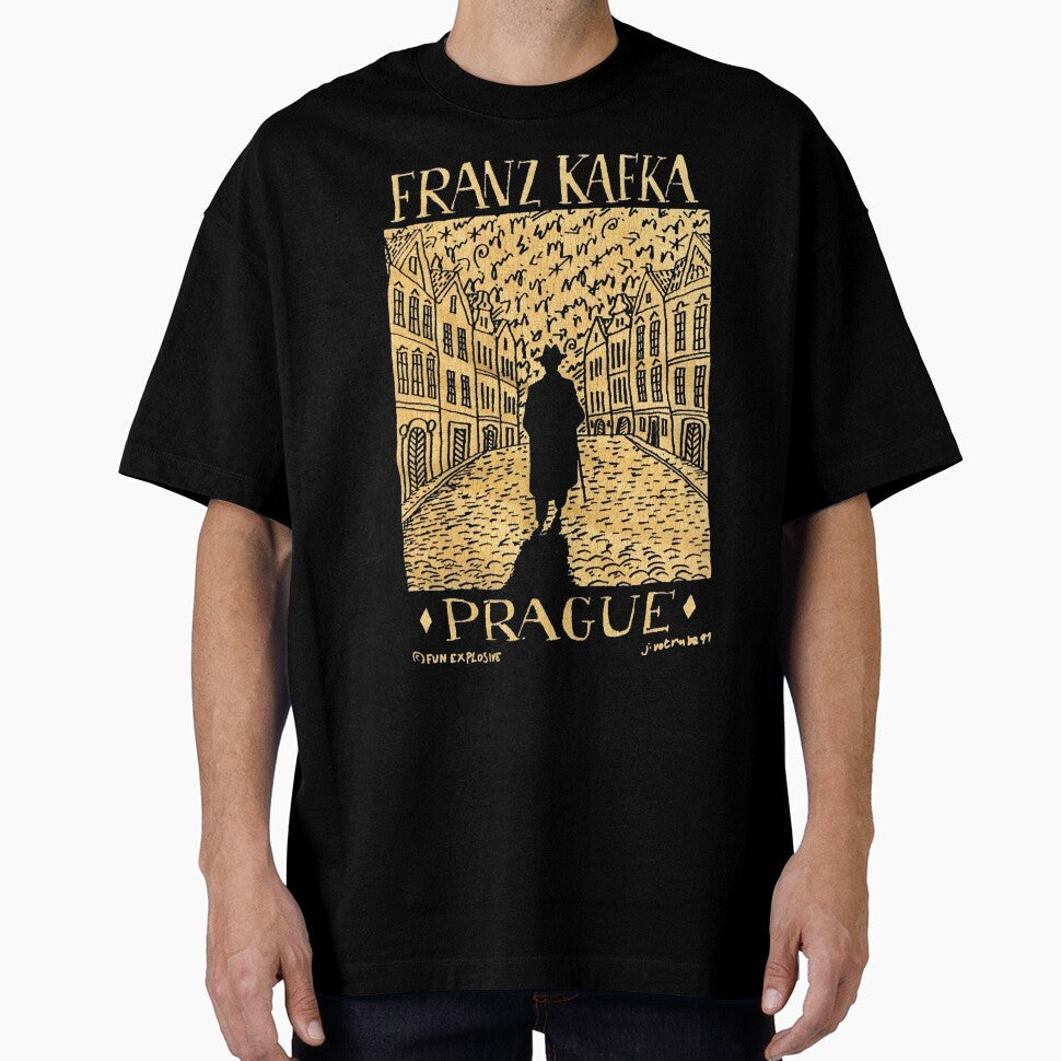 Franz Kafka - Prague by Oqueartecura T-Shirts, Hoodie, Sweatshirt | BlankRebels.com (Image 1)