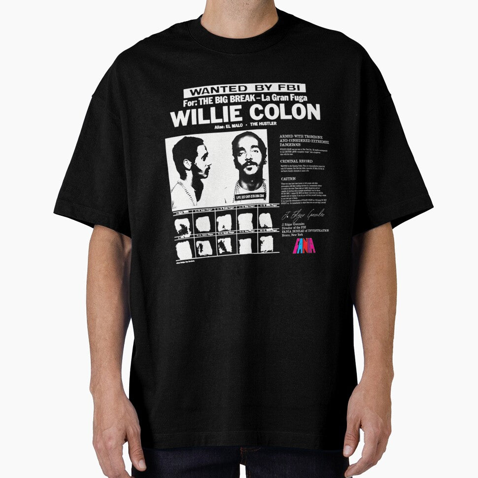 Willie Colon Black by ManueDazijo T-Shirts, Hoodie, Sweatshirt | BlankRebels.com (Image 1)