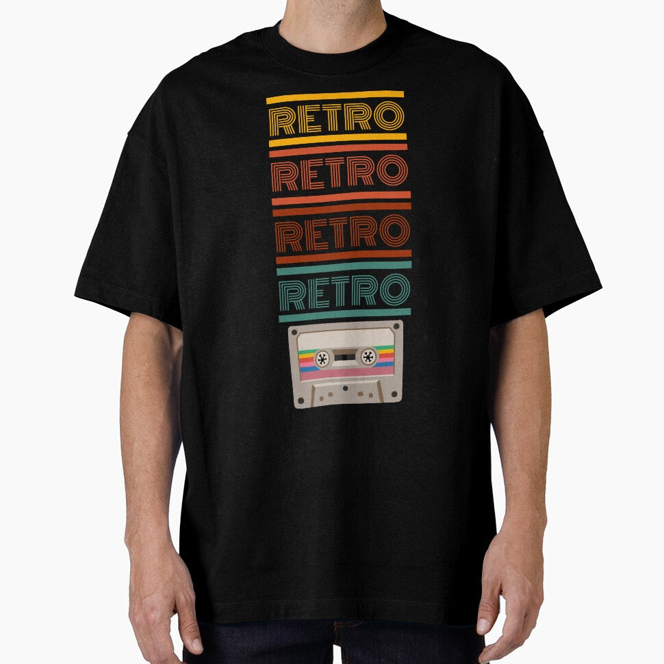Retro Cassette 90s Lover - Apparel design by TheArtistOf2022 T-Shirts, Hoodie, Sweatshirt | BlankRebels.com (Image 1)