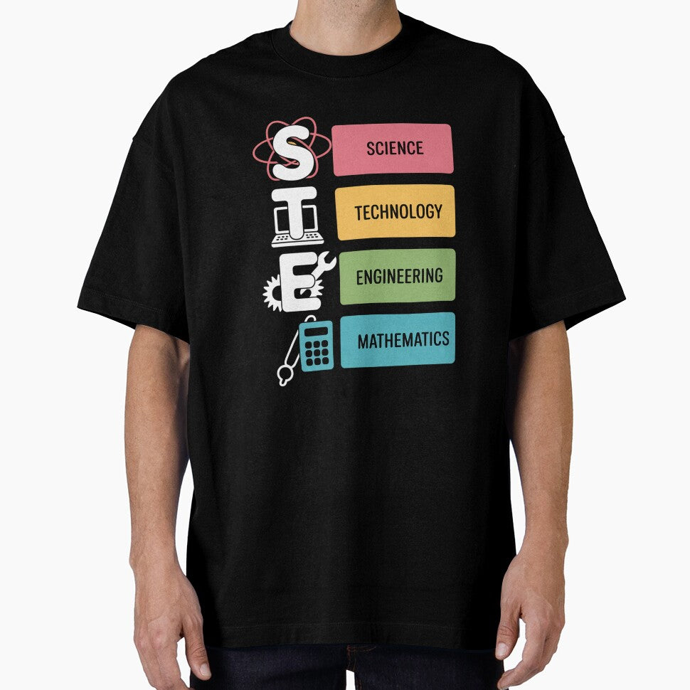 2026 STEM Science Technology Engineering Math Teacher by Moxizz T-Shirts, Hoodie, Sweatshirt | BlankRebels.com (Image 1)