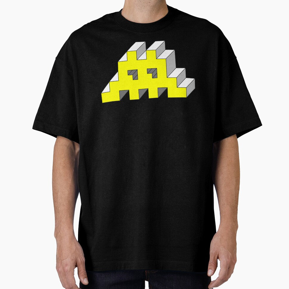 Space invaders yellow / retro gaming by Ben-Cha T-Shirts, Hoodie, Sweatshirt | BlankRebels.com (Image 1)