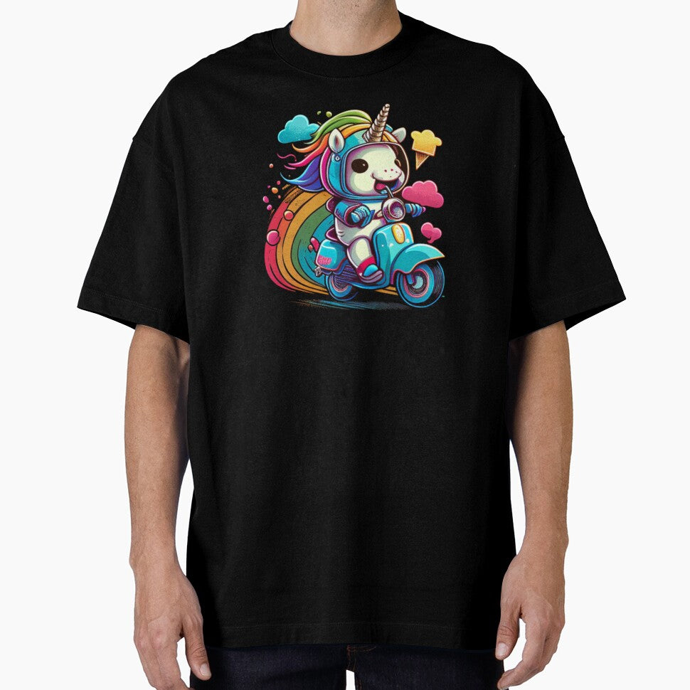 Rainbow Unicorn Biker Motorcycle Club by TheWildFlix T-Shirts, Hoodie, Sweatshirt | BlankRebels.com (Image 1)