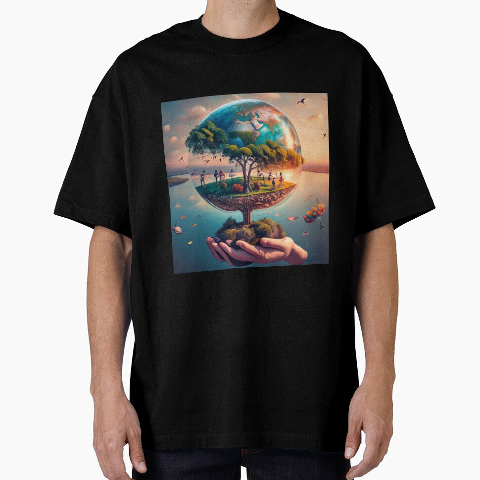 Planet Earth in safe hands by Studio-DesignWw T-Shirts, Hoodie, Sweatshirt | BlankRebels.com (Image 1)