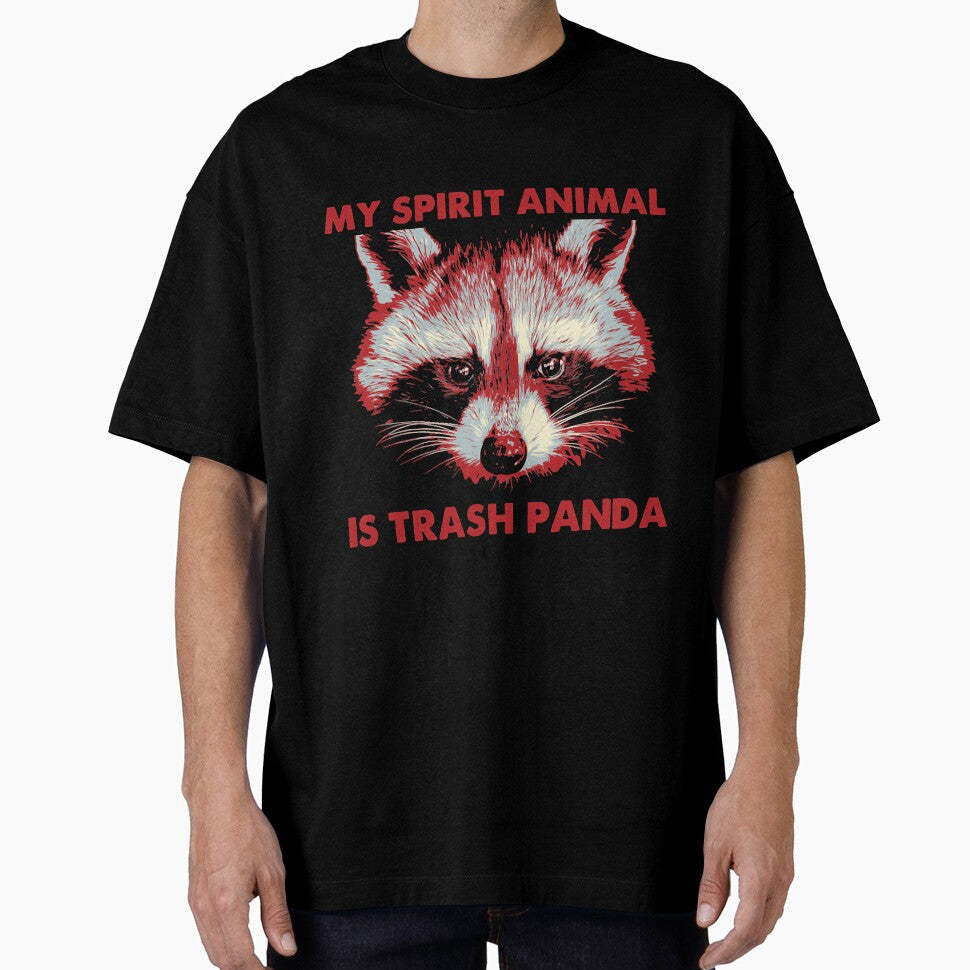 My Spirit Animal Is Trash Panda  Red and Blue by jaquelynco T-Shirts, Hoodie, Sweatshirt | BlankRebels.com (Image 1)