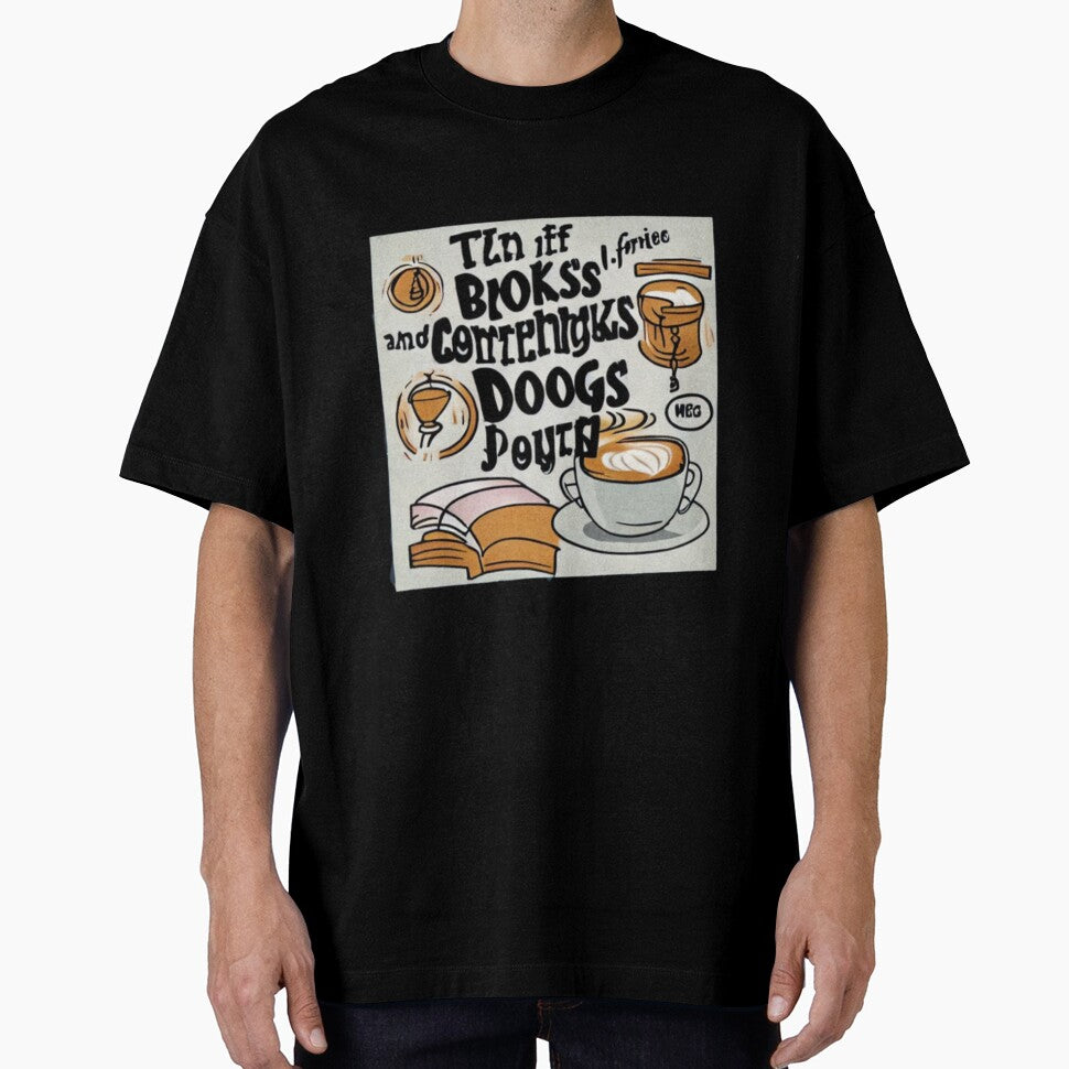 books and coffee and dogs and social justice by SR8891 T-Shirts, Hoodie, Sweatshirt | BlankRebels.com (Image 1)