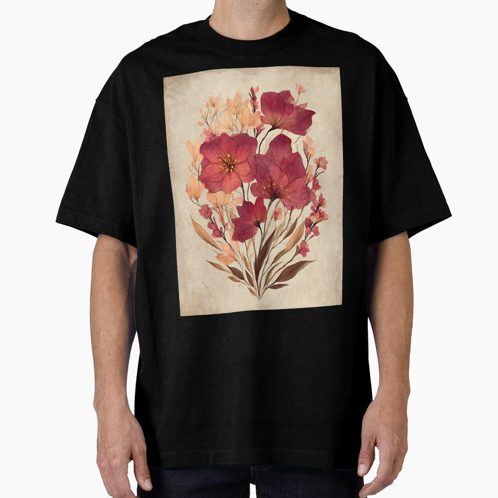 Dark Academia: Scholarly Pressed Flowers by bapupa T-Shirts, Hoodie, Sweatshirt | BlankRebels.com (Image 1)