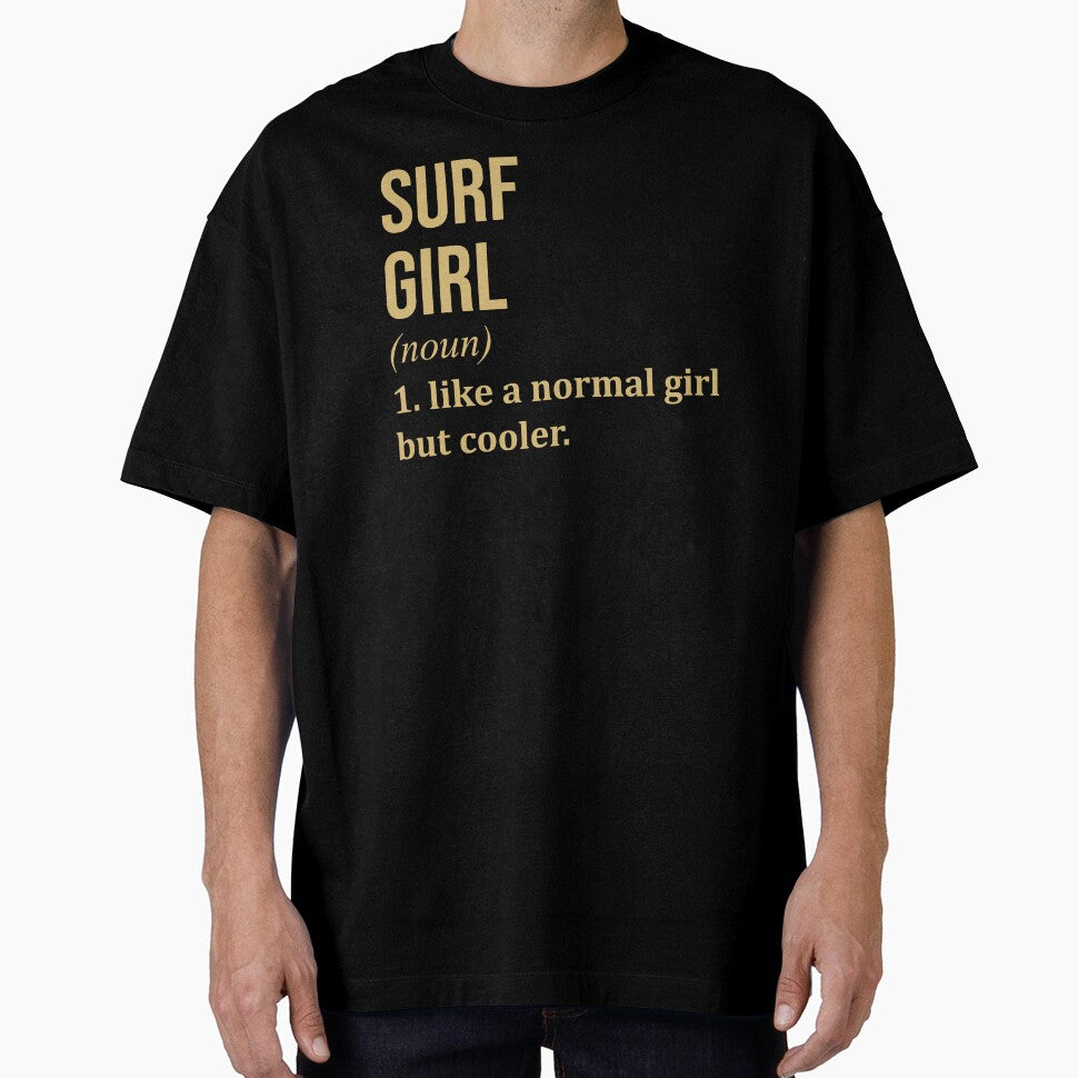 Surf Girl Definition in Gold by XCIV T-Shirts, Hoodie, Sweatshirt | BlankRebels.com (Image 1)