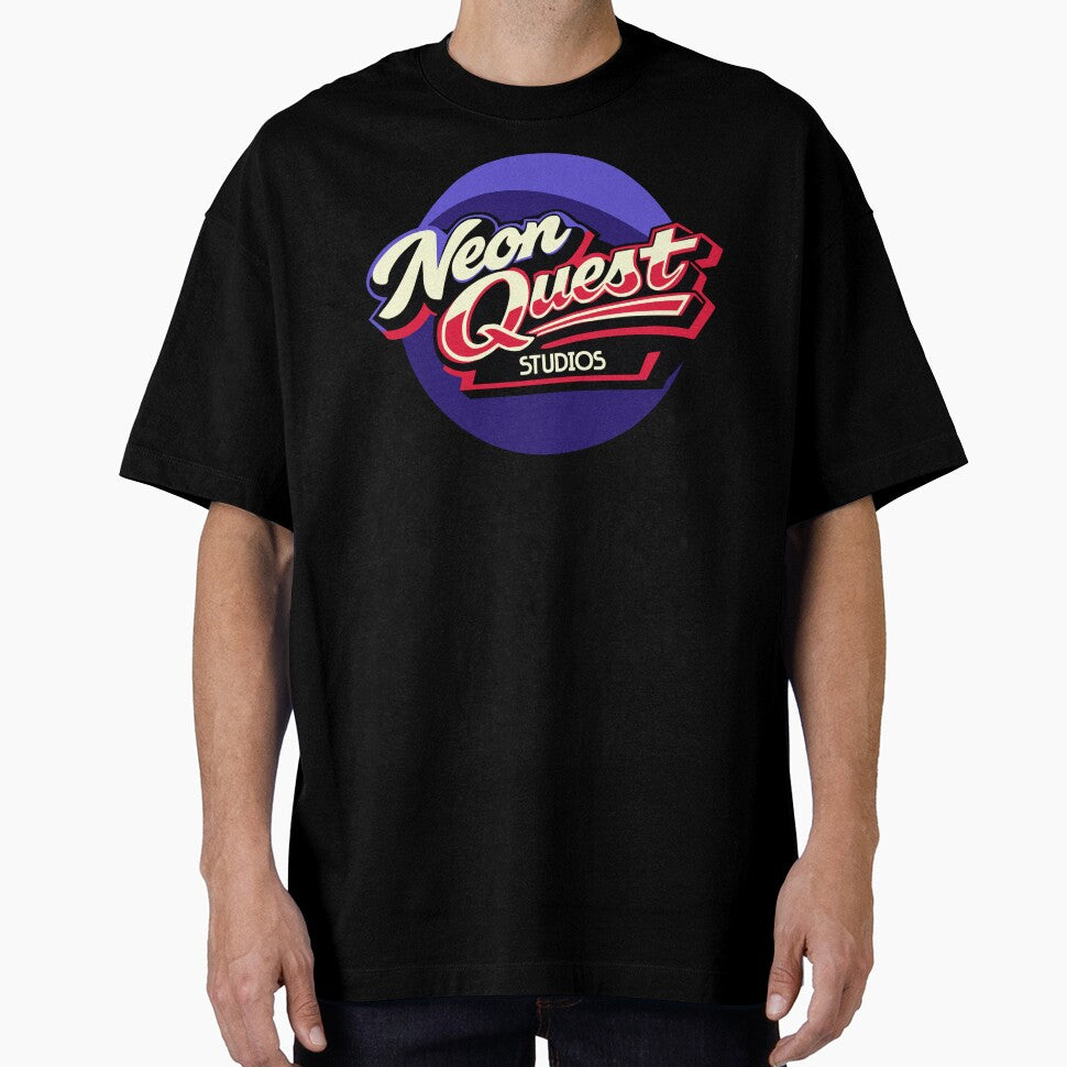 Neon Quest Studios – Retro Game Badge T-Shirts, Hoodie, Sweatshirt