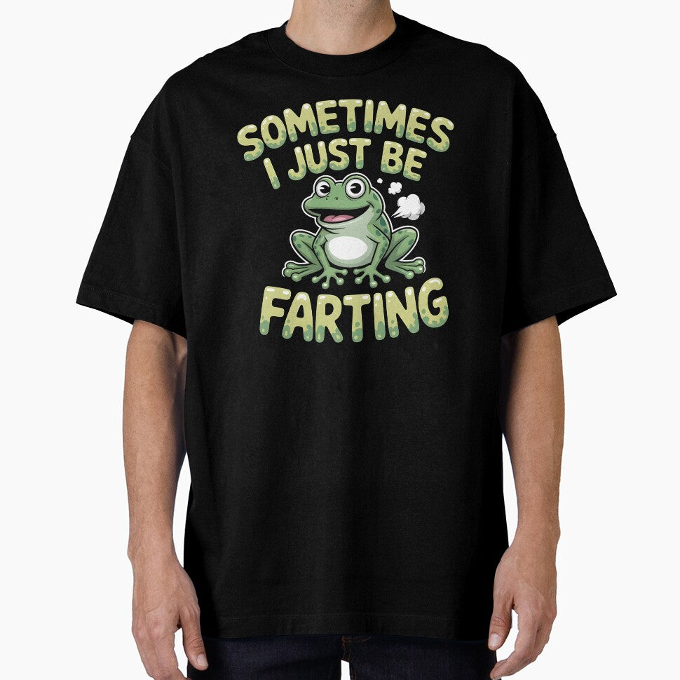 Sometimes I Just Be Farting Funny Vintage Frog – Humor for Frog Lovers by Redgiant87x T-Shirts, Hoodie, Sweatshirt (Image 1)