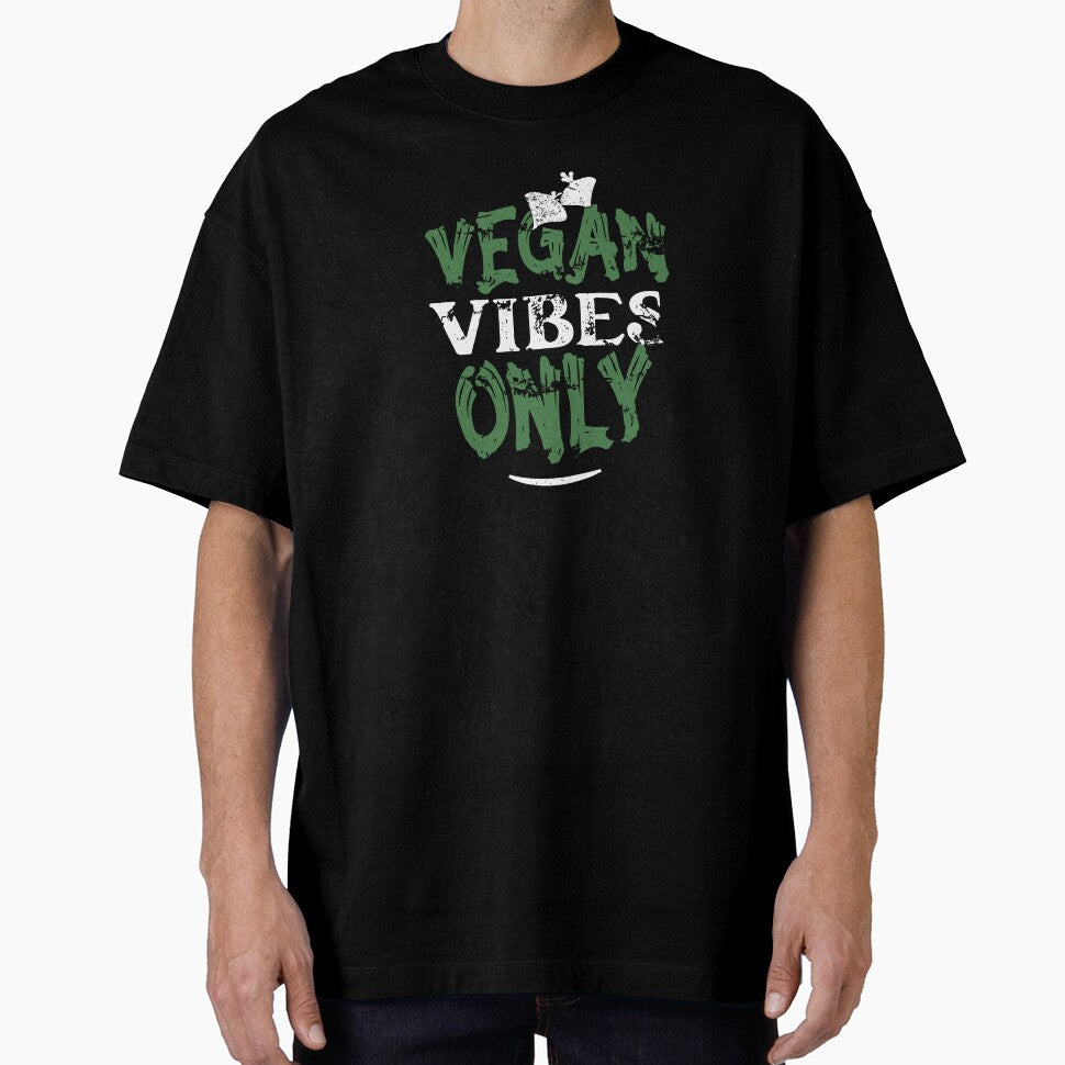 Vegan Vibes Only Plant Based by ArtMeetsPizza T-Shirts, Hoodie, Sweatshirt | BlankRebels.com (Image 1)
