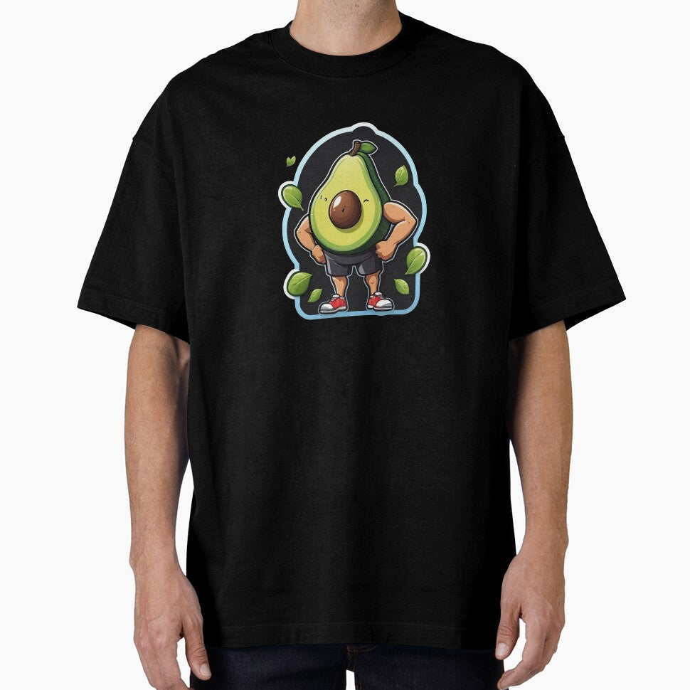 Cartoon Avacado Pear Sportsman by Desfix T-Shirts, Hoodie, Sweatshirt | BlankRebels.com (Image 1)